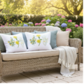 yellows-hemstitch-linen-pillow thumbnail 3