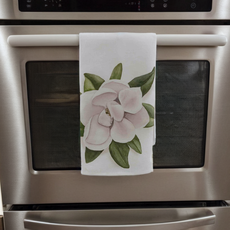 magnolia-linen-tea-towel