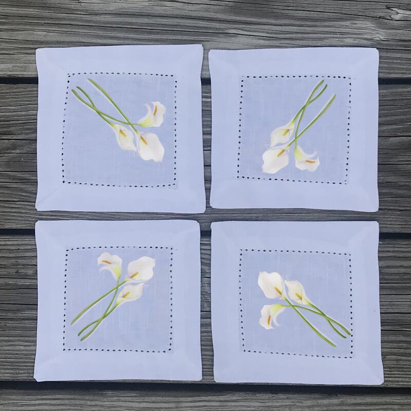 calla-lily-cocktail-napkins