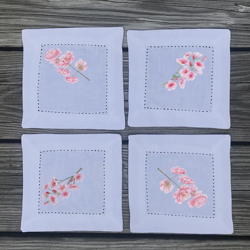 cherry-blossom-cocktail-napkins