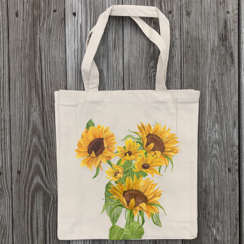 sunflower-tote-bag