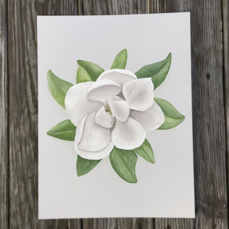 magnolia-bloom-print