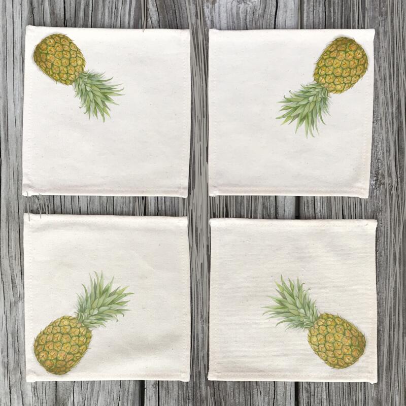 pineapple-cocktail-napkins