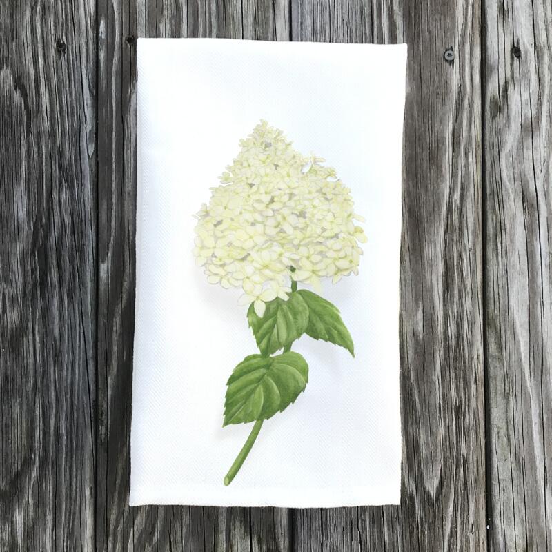 white-hydrangea-handtowel