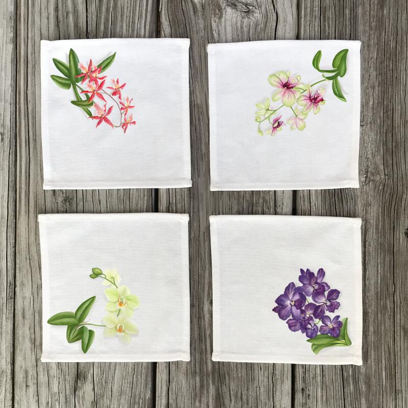 assorted-orchid-cocktail-napkins