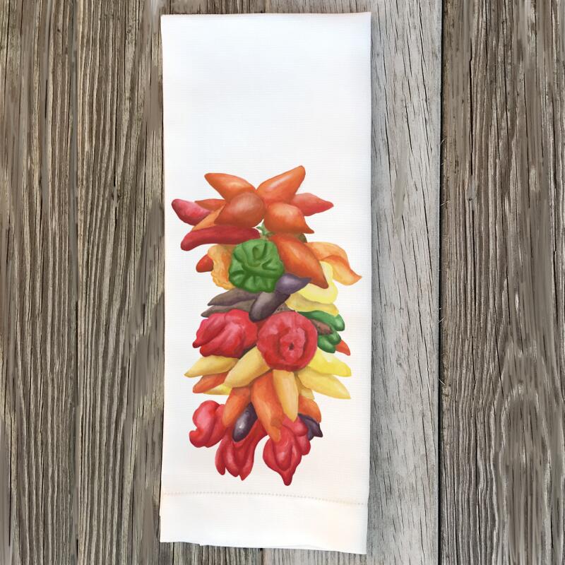 golden-pepper-cluster-tea-towel