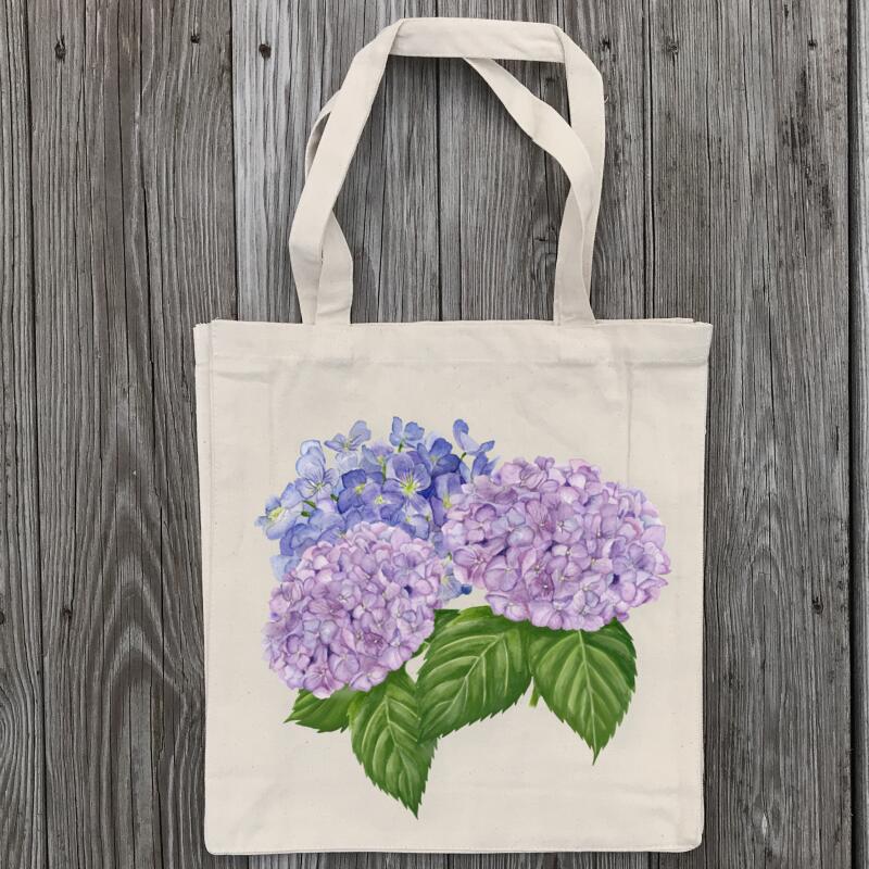 hydrangea-cluster-tote-bag