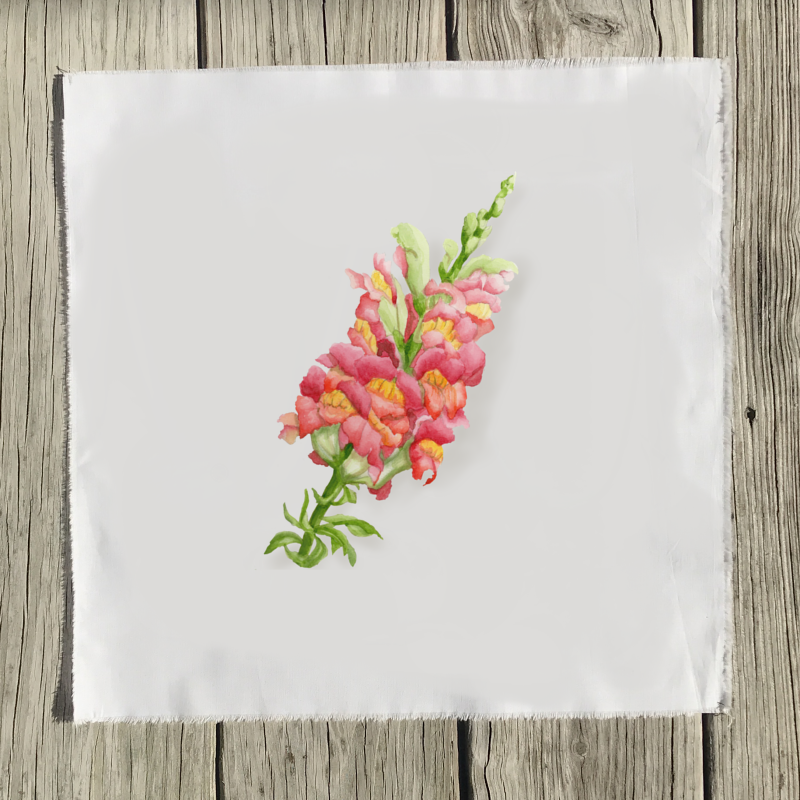 orange/pink-snapdragon-“c”-quilt-square