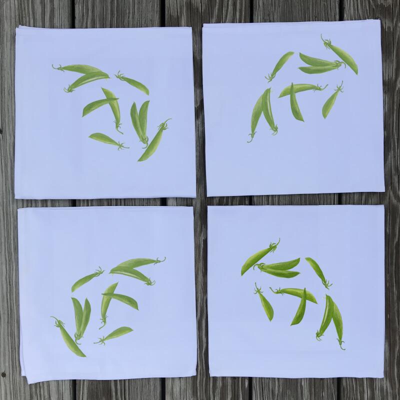 snap-peas-napkins