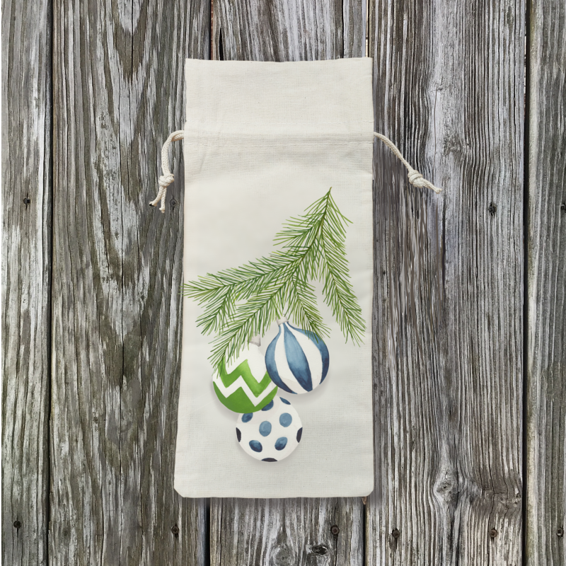 lime-teal-triple-ornament-wine-bag