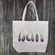 eggplant-row-tote-bag thumbnail 1