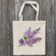 lilac-canvas-tote-bag thumbnail 1