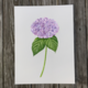 purple-hydrangea-print thumbnail 1