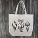 black-and-white-trio-ornament-tote-bag thumbnail 1