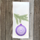 pink-purple-ball-hand-towel thumbnail 1
