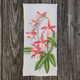 salmon-orchid-linen-tea-towel thumbnail 1