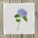 blue-hydrangea-“a“-quilt-square thumbnail 1