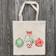 green-red-trio-ornament-tote-bag thumbnail 1